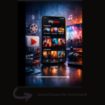 IflyDown video downloader downloading MP4 video with quality selection on Android device