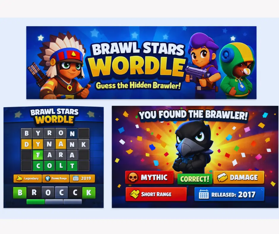 Brawl Stars Wordle Today – Play Free Online & Guess the Hidden Brawler (2026 Guide)