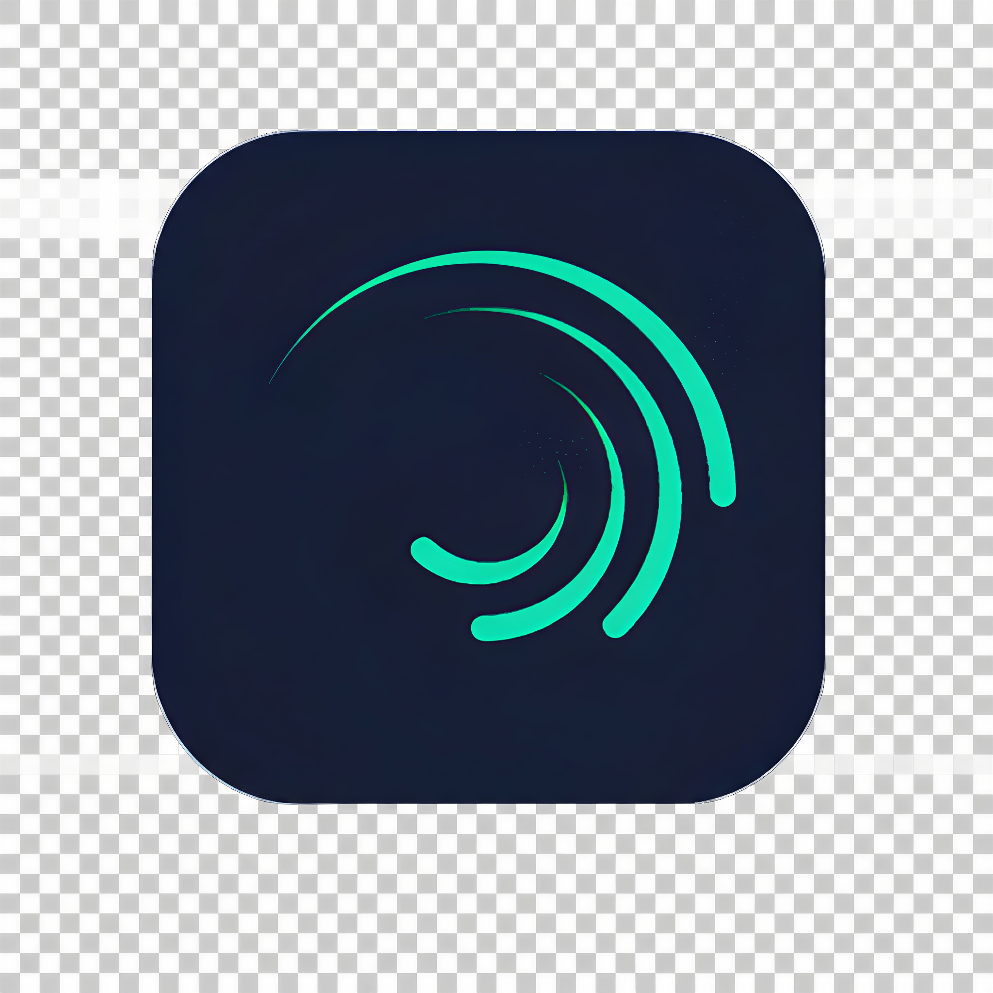 Download the Alight Motion CapCut Logo PNG (2026) for free in HD for Android and iOS